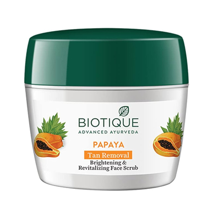 Biotique Face Scrub Papaya Tan Removal 